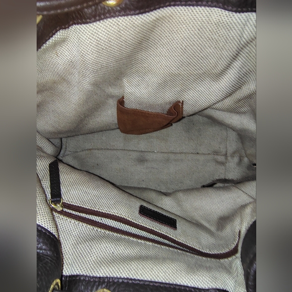 Vintage Dooney & Bourke Nubuk Drawstring Bag - Picture 9 of 10